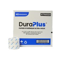 Papier hygiénique standard 2 épaisseurs Dura Plus DP0324