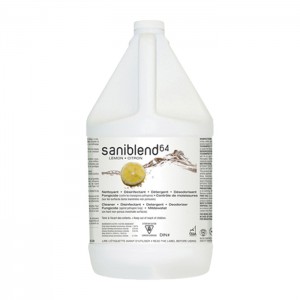 Nettoyant, désinfectant, désodorisant, contrôleur de moisissures et fongicides Saniblend 64